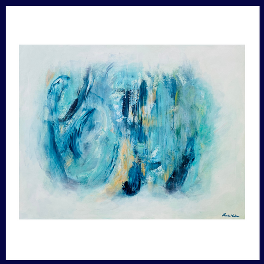 Emerging - Acrylic on canvas 90 x 70