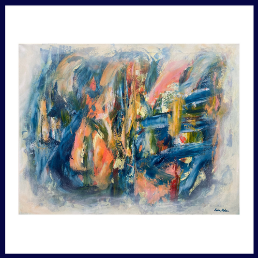 Nothing to Prove - Acrylic on canvas 90 x 70