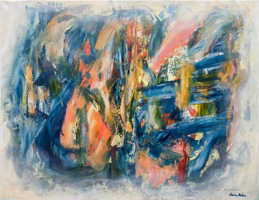 Nothing to Prove - Acrylic on canvas 90 x 70